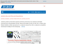 Tablet Screenshot of di-box.com.pl